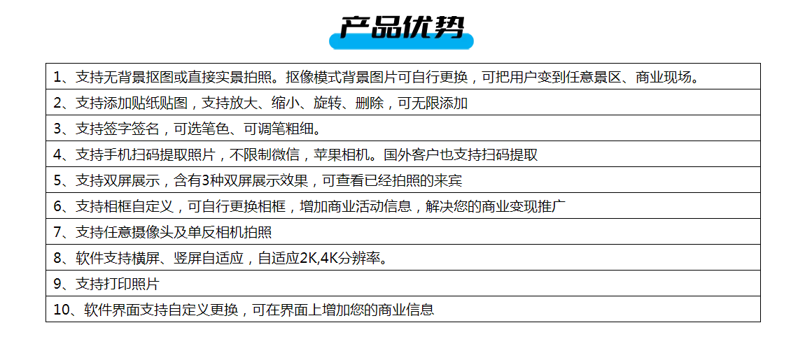 六合一功能大頭貼拍照機 六合一功能大頭貼拍照機